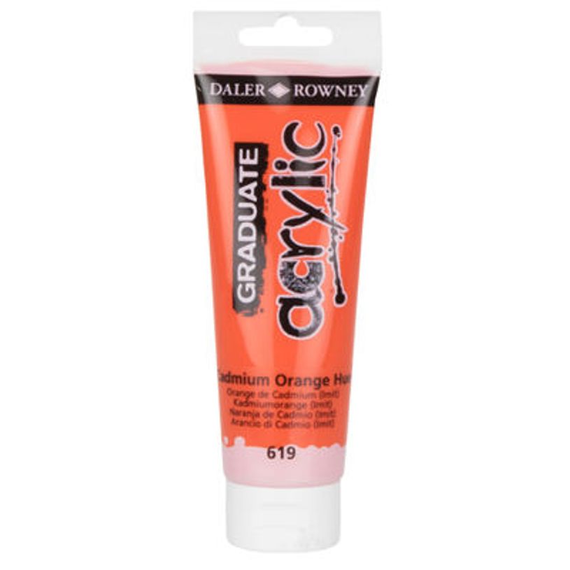 5011386062648-Daler-Rowney Graduate - Peinture acrylique - 120 ml - orange cadmium-P_79365334_1-0