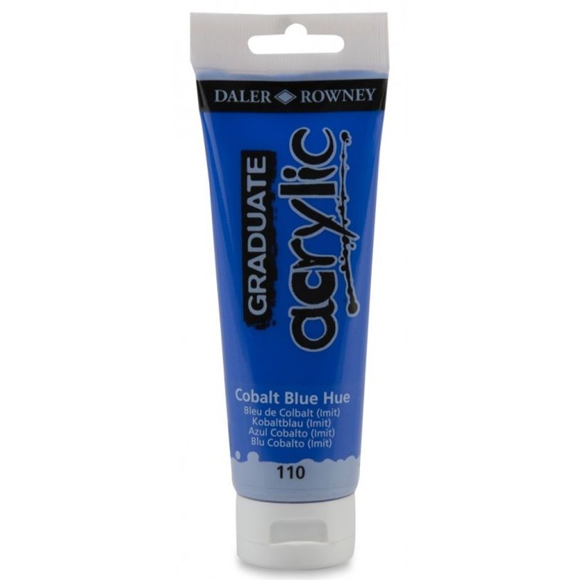 5011386062686-Daler-Rowney Graduate - Peinture acrylique - 120 ml - bleu cobalt-P_79365337_1-0