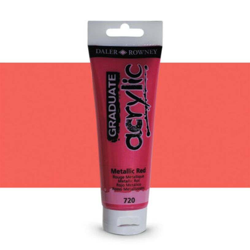5011386077567-Daler-Rowney Graduate - Peinture acrylique - rouge métallique - 120 ml-P_79365398_1-0