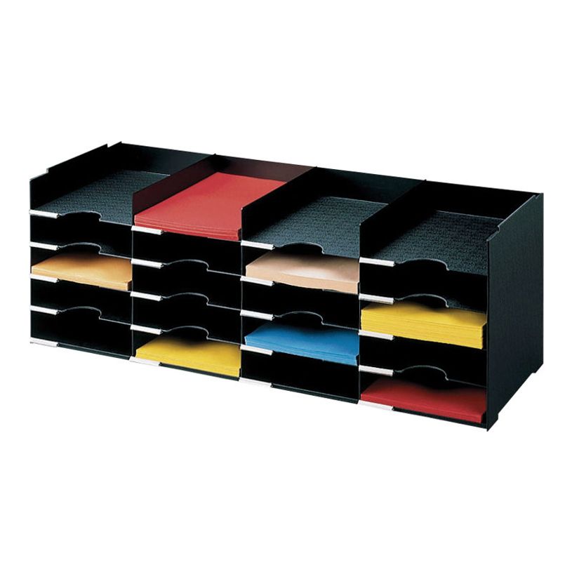 3660141030174-Bloc de classement 20 cases (pour documents A4) - noir-P_79365603_1-0