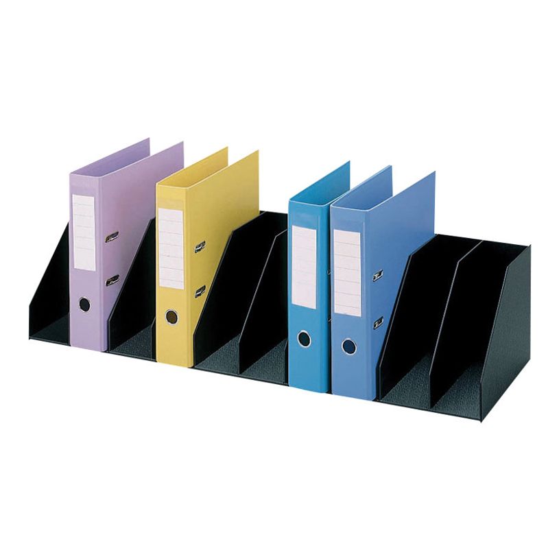3660141030204-Trieur pour classeurs à levier - 10 cases fixes - L 89,7 cm - noir-P_79365604_1-0