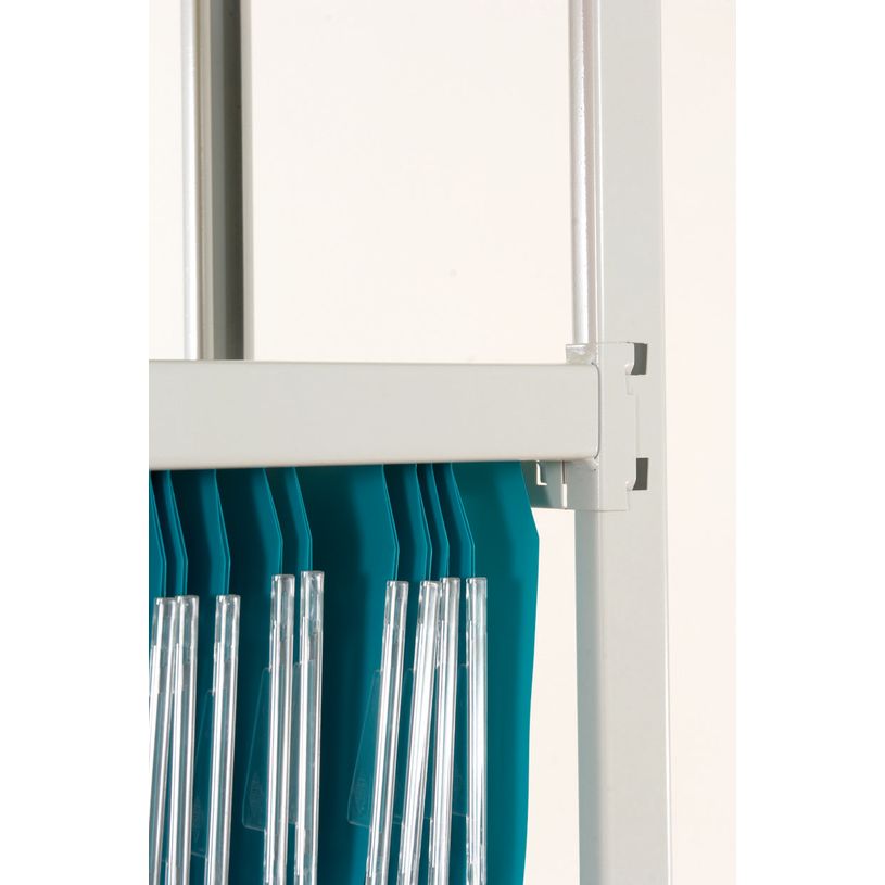 3660141140408-Paperflow Rang'Eco - Rack à étagère pour dossiers suspendus - élément départ 6 niveaux - 125 x 19--2