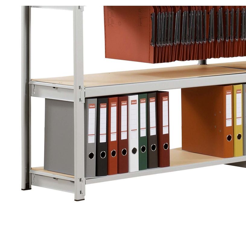 3660141140422-Paperflow Rang'Eco - 6 plateaux isorel pour rack de stockage pour dossiers suspendus - 125 x 37 cm--1