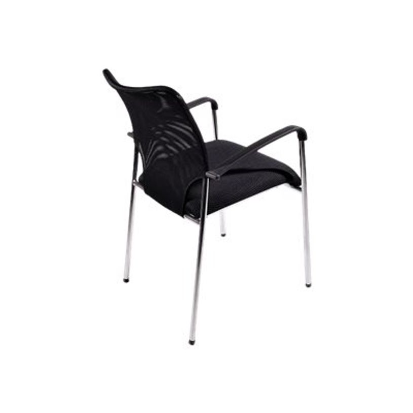 3760185023177-Chaise TOULA - accoudoirs intégrés - noir-P_79365958_3-2