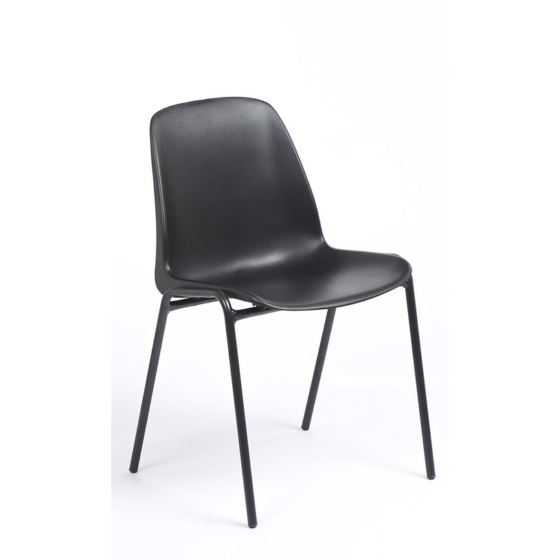 3701338803055-Chaise CHARLOTTE - pieds noirs sans accroche - noir-P_79365962_1-0