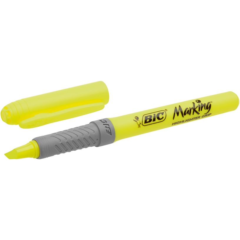 3086126633800-BIC Marking Highlighter Grip - Pack de 5 surligneurs - couleurs assorties-P_79366999_6-2