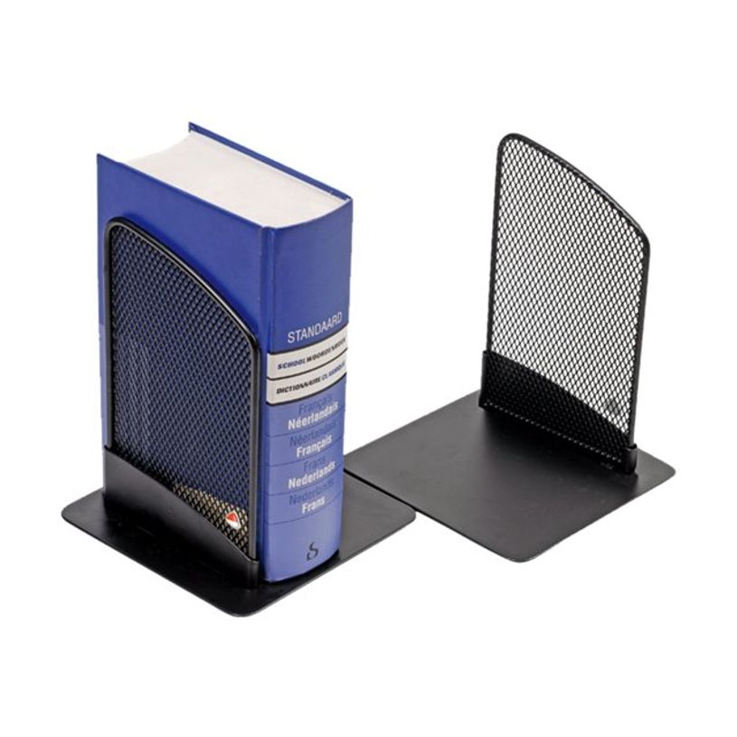 3129710010486-ALBA - 2 Serre-livres - maillon métallique - noir-P_79367177_1-0