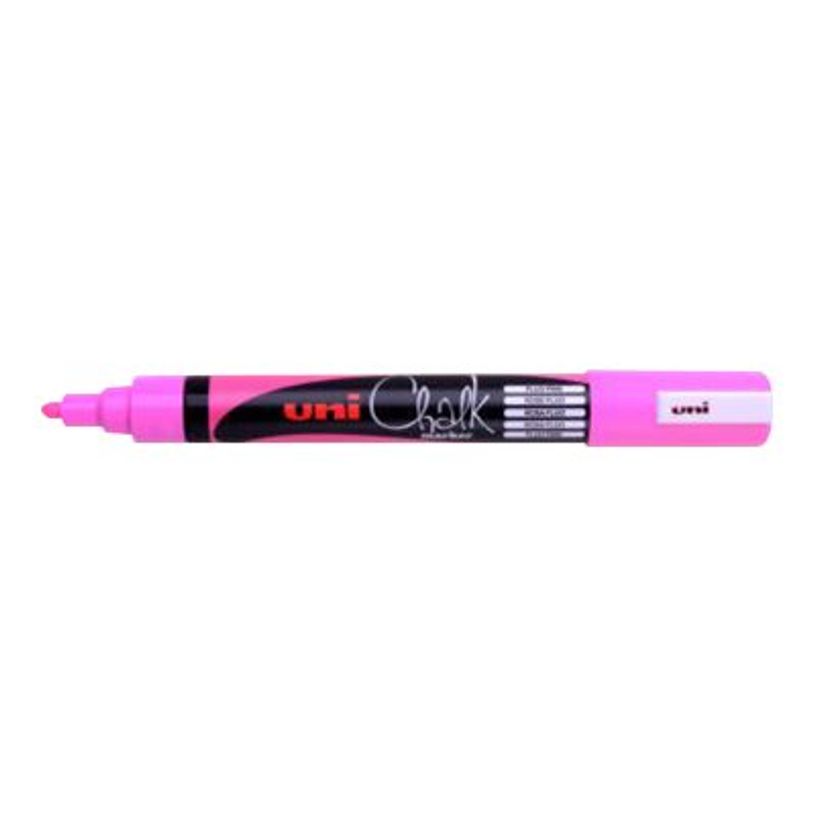 4902778140055-UNI CHALK - Marqueur craie - pointe moyenne conique - rose neon-P_79367474_1-0