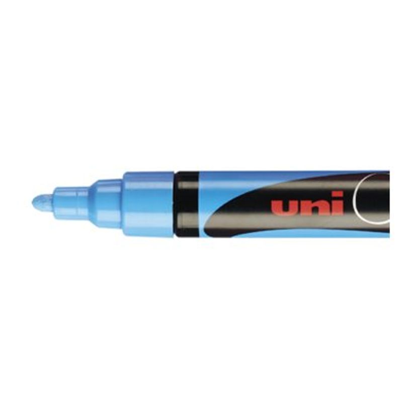 4902778140079-UNI CHALK - Marqueur craie - pointe moyenne conique - bleu-P_79367476_3-1