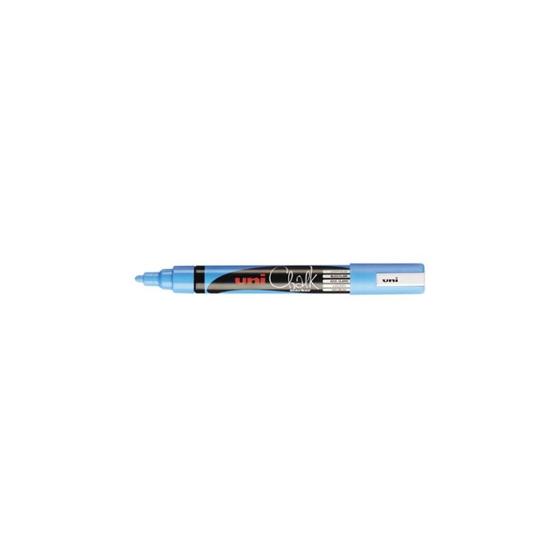 4902778140079-UNI CHALK - Marqueur craie - pointe moyenne conique - bleu-P_79367476_4-2
