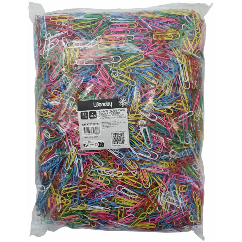 3457707404728-Wonday - 5000 trombones - 32 mm - coloris assortis-P_79367665_1-0