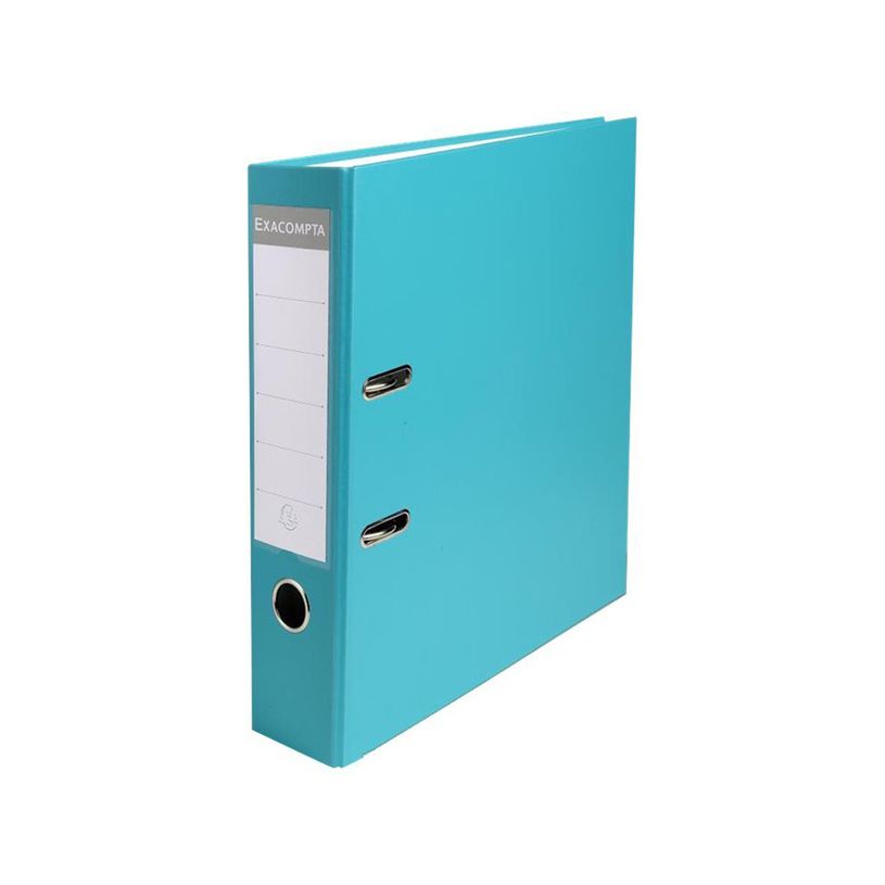 3130630918431-Exacompta - Classeur à levier - Dos 80 mm - A4 - pour 600 feuilles - vert clair-P_79367680_1-0