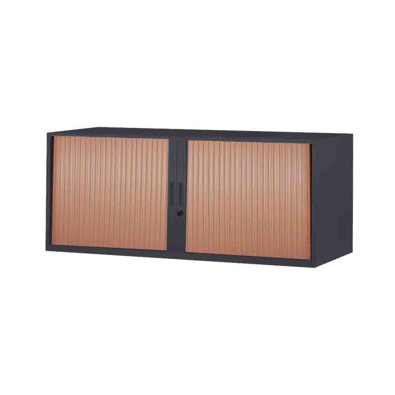 3700339871674-Réhausse pour armoire à rideaux métalliques - L120 x P43 x H43 cm - anthracite/imitation-P_79367719_1-0