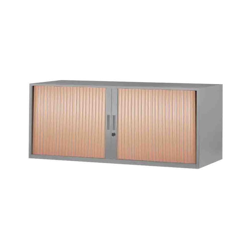 3700339871711-Réhausse pour armoire à rideaux métalliques - L120 x P43 x H43 cm - silver/imitation hê-P_79367723_1-0