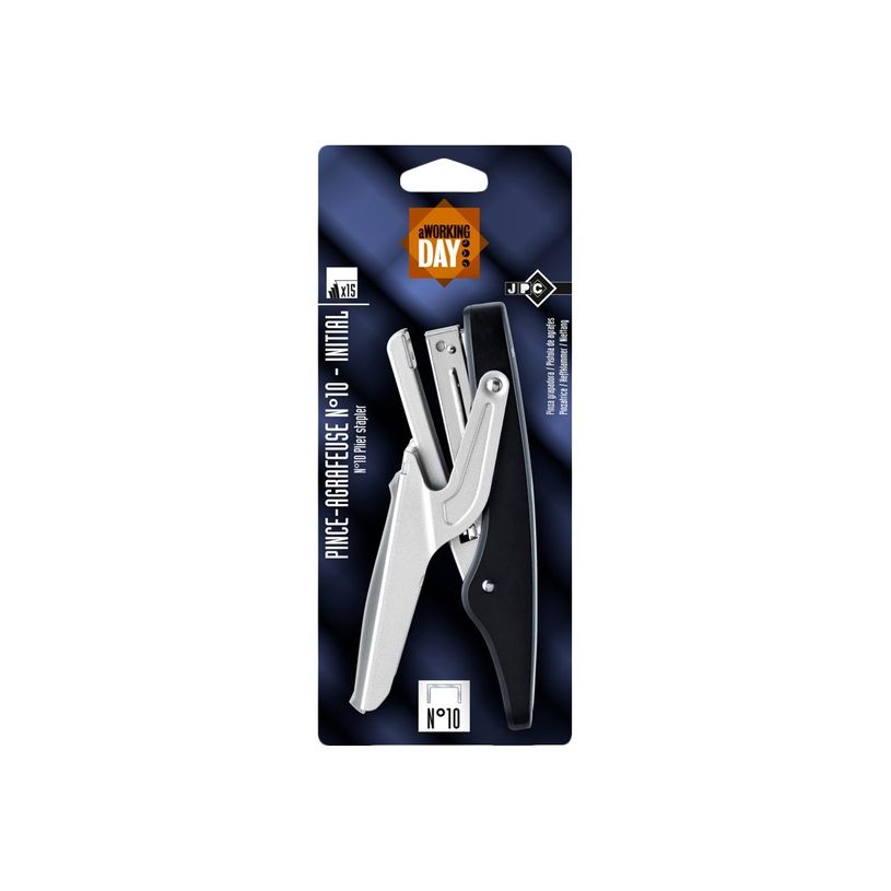 3457701060012-Wonday - Pince Agrafeuse N°10 - capacité de 15 feuilles - agrafes n°10-P_79367836_1-2