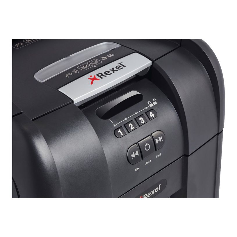 5028252309561-Rexel Auto+ 300X - destructeur de documents coupe croisée - 300 feuilles - Corbeille 40 l-P_79367907_16-9