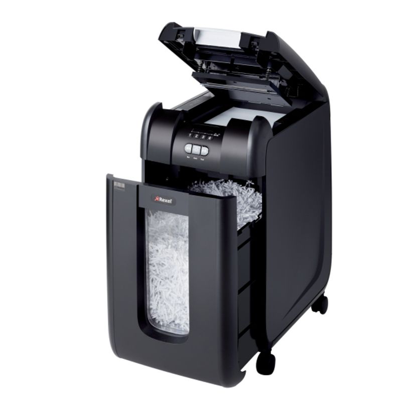 5028252309561-Rexel Auto+ 300X - destructeur de documents coupe croisée - 300 feuilles - Corbeille 40 -P_79367907_20-14
