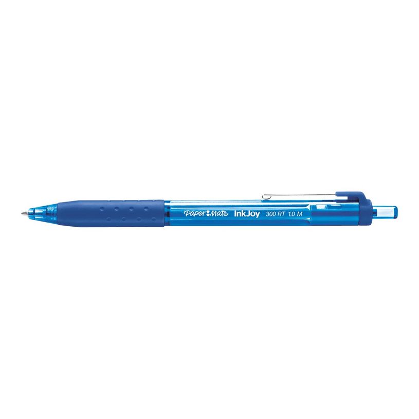 3501170959794-Paper Mate InkJoy 300 RT - Stylo à bille - bleu - 1 mm - moyen - rétractable-P_79367986_1-0