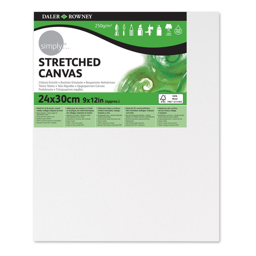 5011386030074-Simply - stretched canvas - 24 x 30 cm - 100 % coton, cadre en bois de pin-P_79368022_1-0
