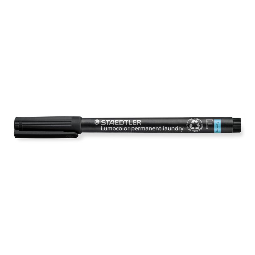 4007817319147-STAEDTLER LUMOCOLOR 319 - Marqueur permanent pour textiles - pointe fine - noir-P_79368080_2-1