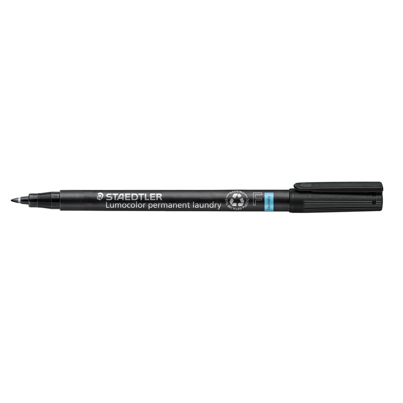 4007817319147-STAEDTLER LUMOCOLOR 319 - Marqueur permanent pour textiles - pointe fine - noir-P_79368080_3-2