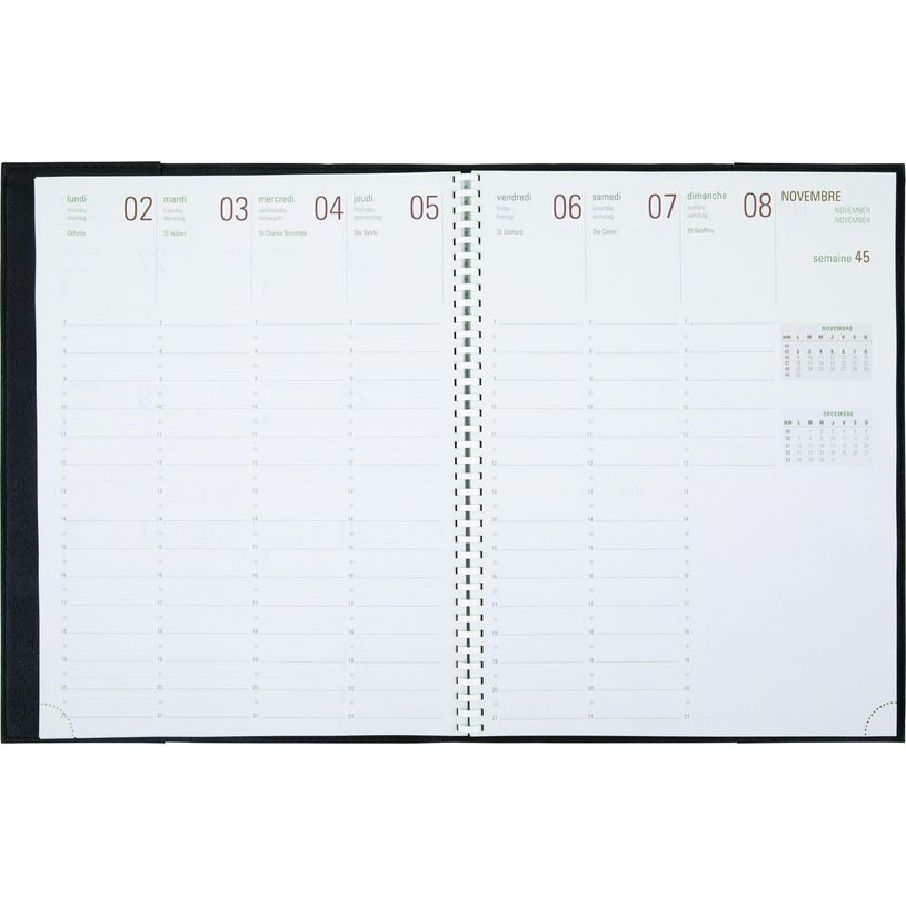 3108728274820-Agenda à spirale Biofriendly - 1 semaine sur 2 pages - 22 x 28 cm - disponible dans diffé-P_79368493_5-3