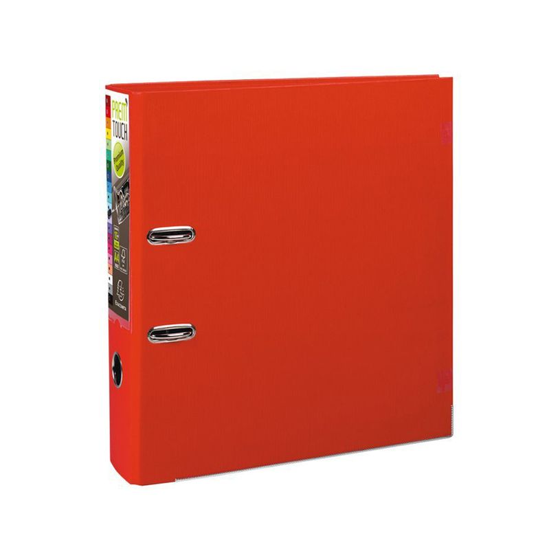 3130630533450-Exacompta Prem'Touch - Classeur à levier - Dos 80 mm - A4 Maxi - pour 715 feuilles - rouge-P_79368860_1-0