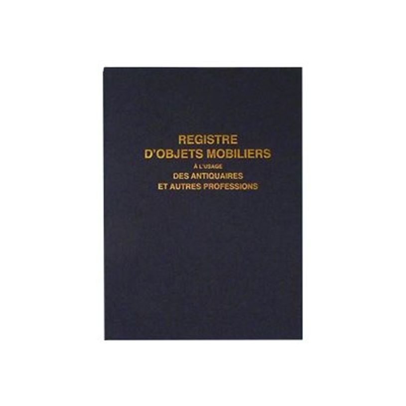 3416790014139-ELVE - Registre des objets mobiliers pour les antiquaires/brocanteurs - 32 x 25 cm-P_79369048_1-0