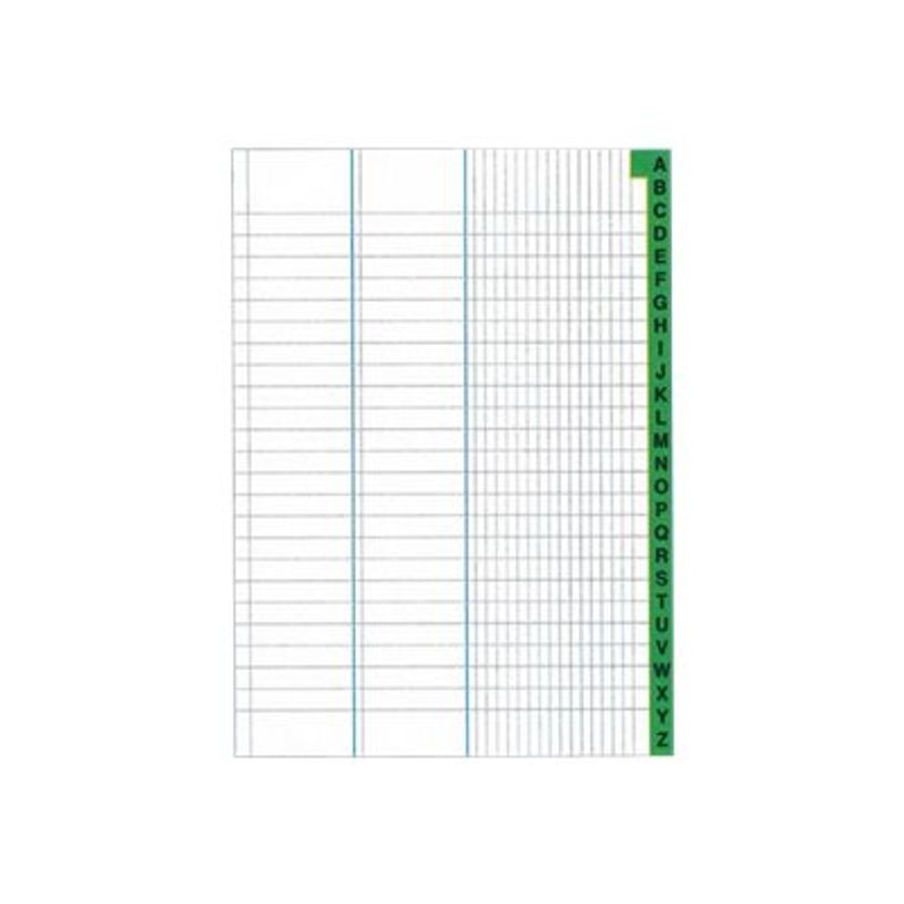 3416790716026-ELVE - Registre répertoire travers avec marge - A4 - 200 pages-P_79369068_1-0