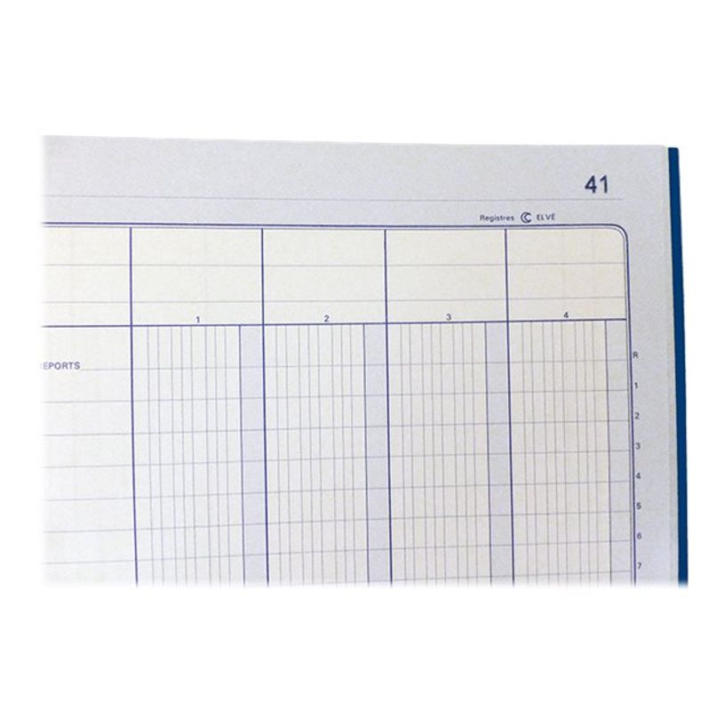 3416790810410-ELVE - Piqûre comptable - 4 colonnes par page - 31 x 21 cm - 100 pages-P_79369070_3-2