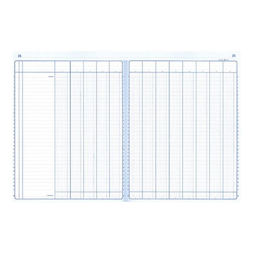 3416798841317-ELVE - Piqûre comptable - 13 colonnes par page - 24 x 32 cm - 80 pages-P_79369095_1-0