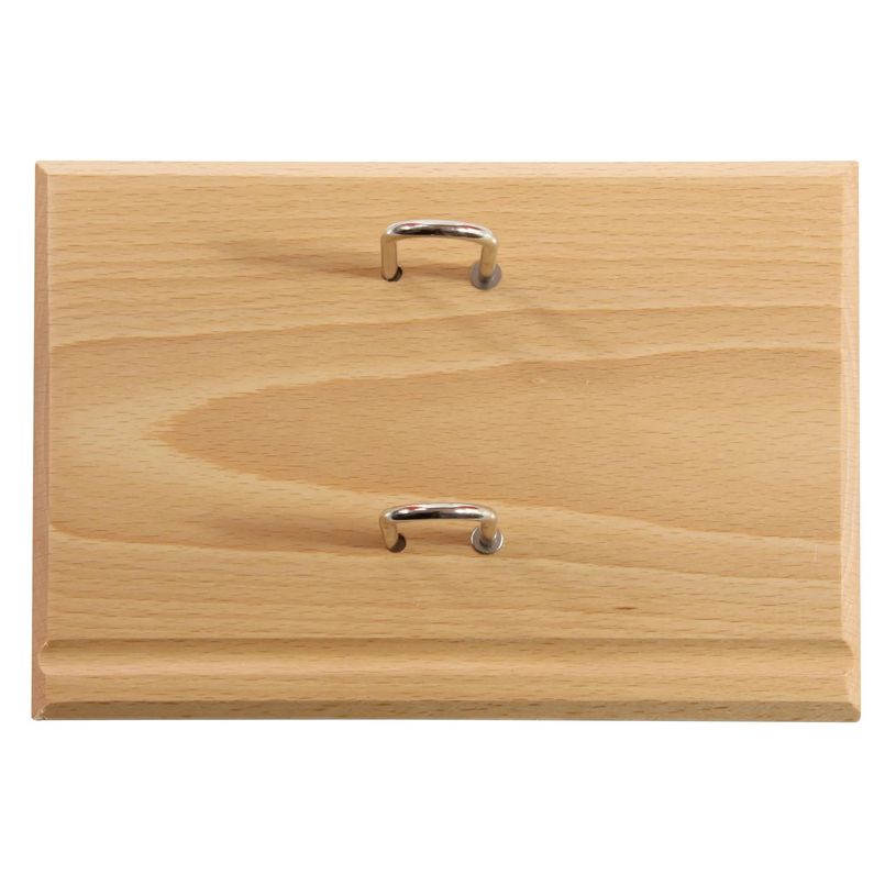 3130630352815-Socle en bois luxe Chêne pour Bloc-Pratic - Exacompta--0