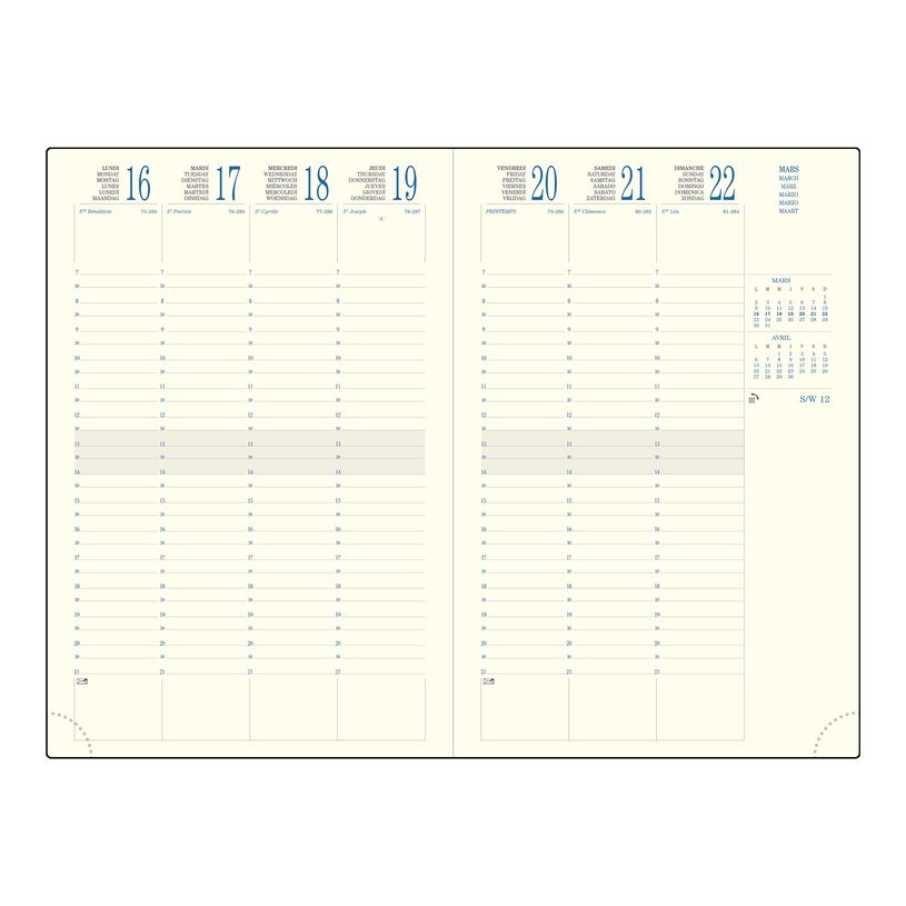 3660942002653-Gobi Eurotime 24 - Agenda 1 semaine sur 2 pages - 16 x 24 cm - noir - Exacompta-P_79369581_1-1