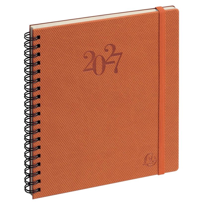 3660942124379-Agenda de bureau spiralé Swan Eurotime 18S - 1 semaine sur 2 pages - 15 x 17 cm - disponible dans différentes cou--2