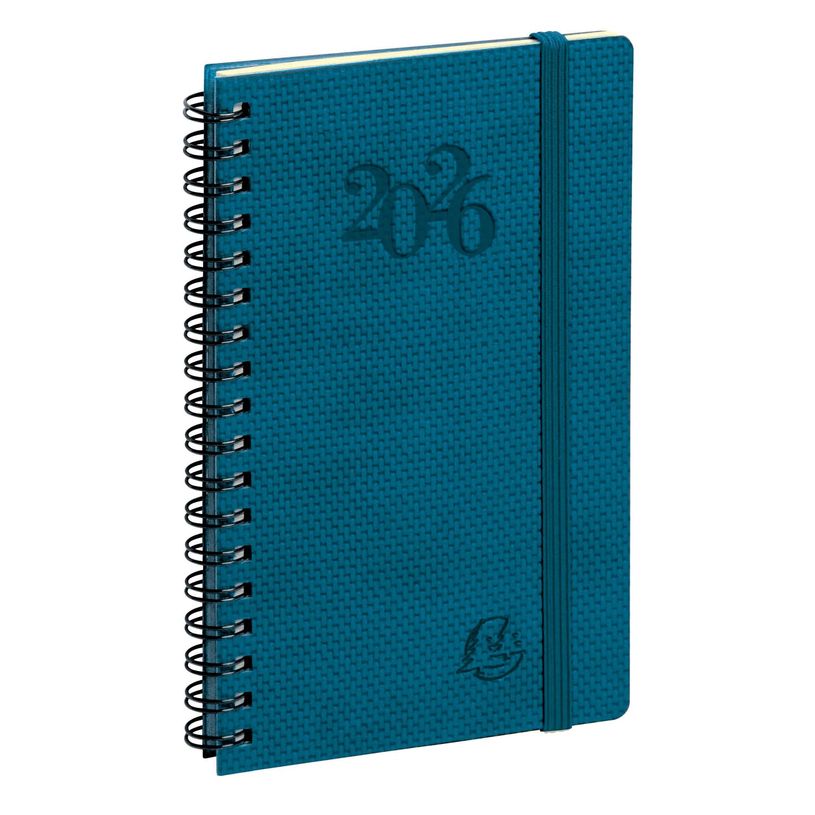 3660942224352-Agenda de poche spiralé Swan Eurotime 16W - 1 semaine sur 2 pages - 9 x 16 cm - disponible dans différentes cou--0