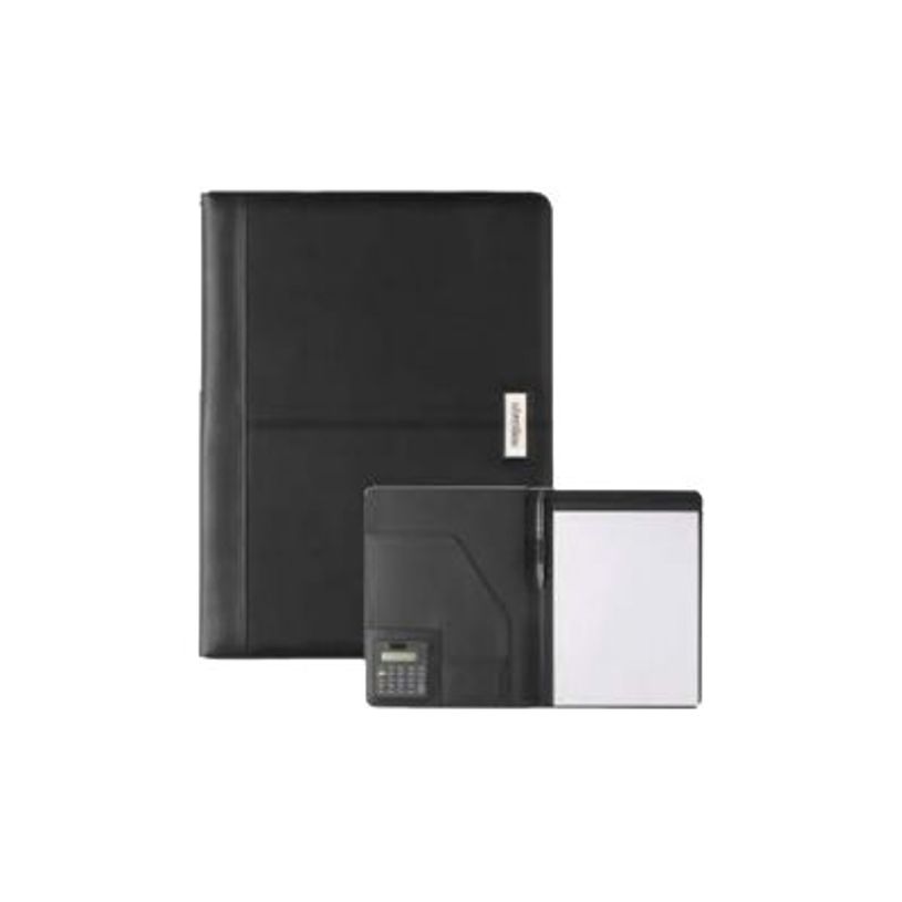 3108724255502-Oberthur Chester - Conférencier A4 avec calculatrice - noir-P_79370086_1-0