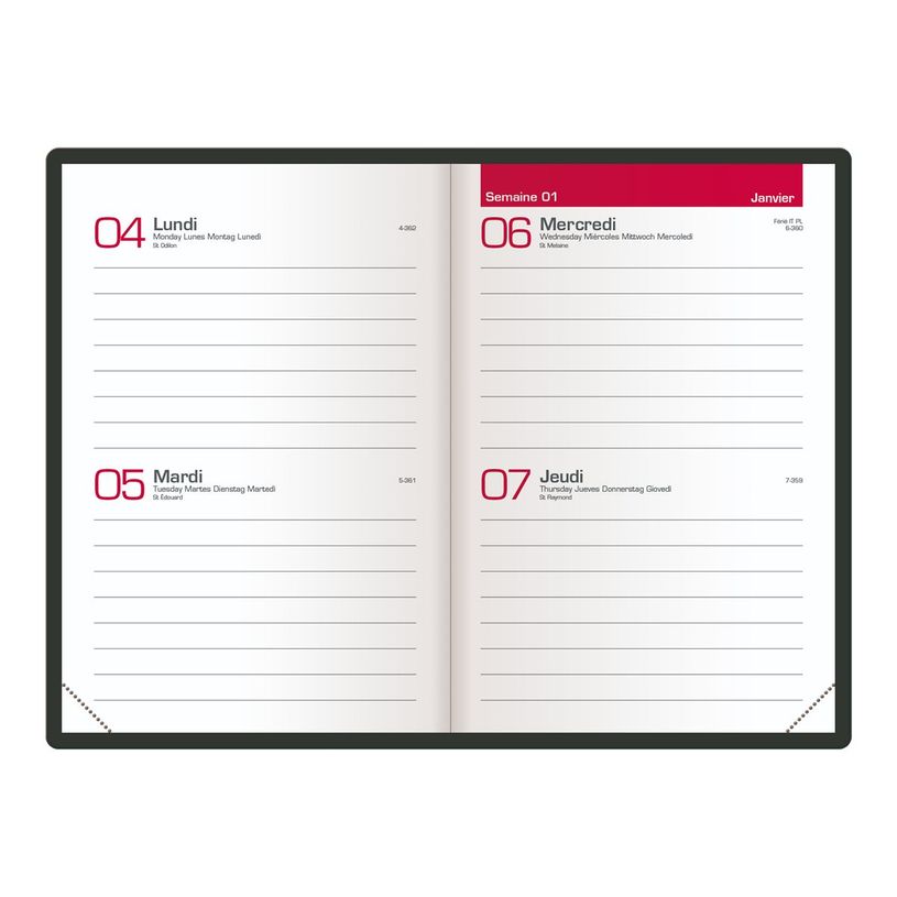 3147281782502-Agenda Oxford Textura - 2 jours par page - 7,4 x 11 cm - disponible dans différentes coule-P_79370354_1-1
