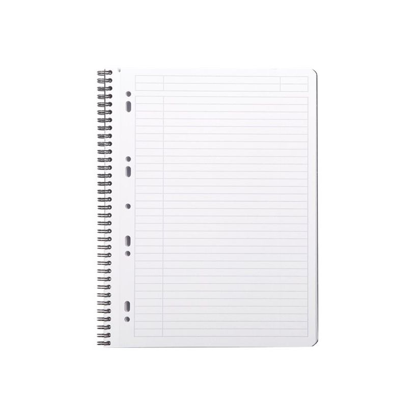 3037921199015-Rhodiactive Notebook - Cahier à spirale A4+ (22,5 x 29,7 cm) - 160 pages - ligné avec marge - couverture en p-P_79371240_1-3