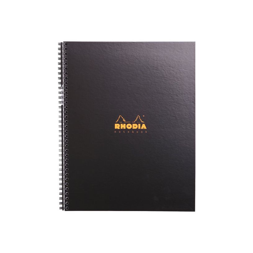 3037921913017-RhodiActive Notebook - Cahier à spirale A4+ (22,5 x 29,7 cm) - 160 pages - petits carreaux-P_79371245_8-6