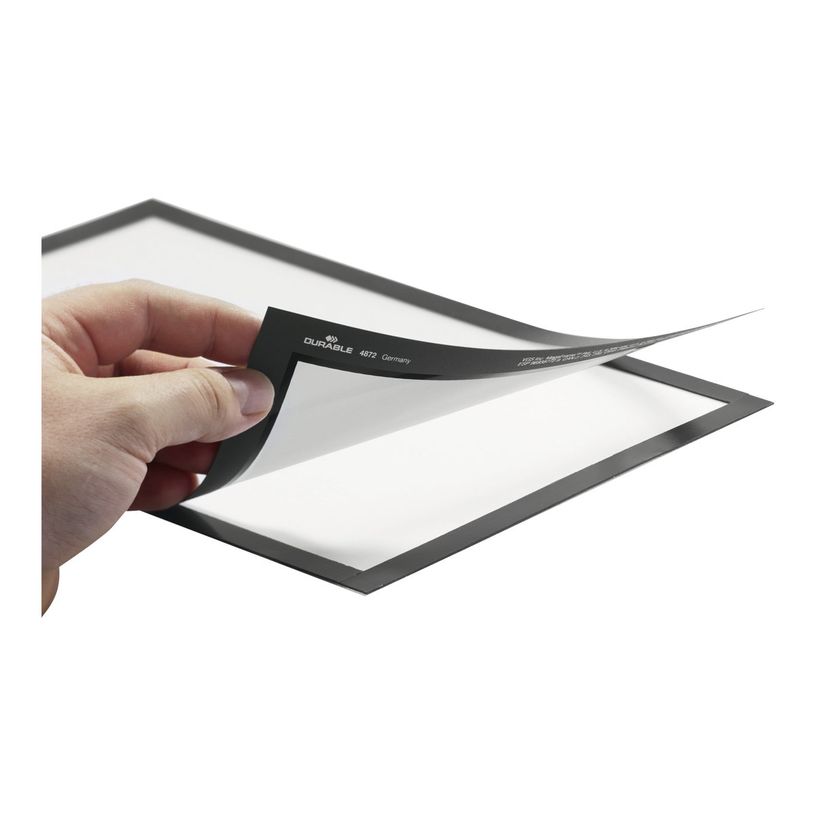 4005546404899-Durable Duraframe - 2 Cadres d'affichage adhésif repositionnable - A3 - noir-P_79371295_7-5