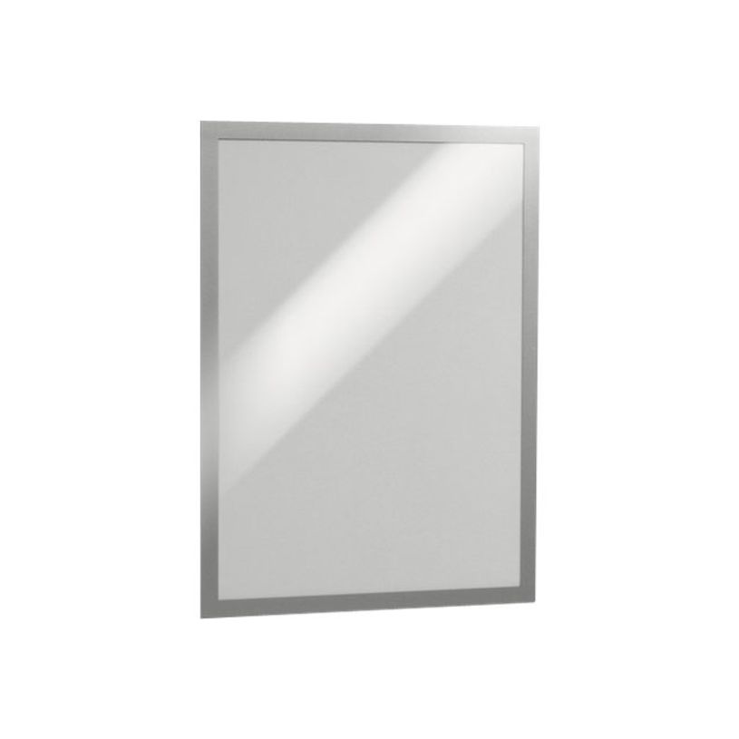 4005546404905-Durable Duraframe - 2 Cadres d'affichage adhésif repositionnable - A3 - argent-P_79371296_6-1