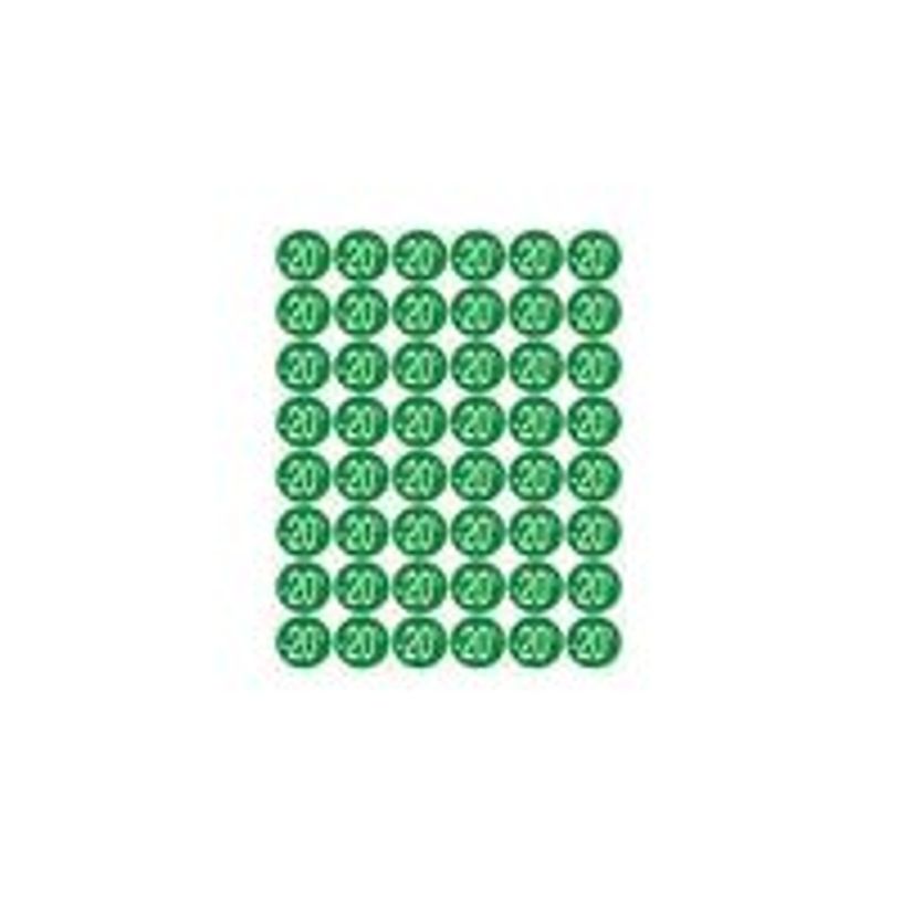 3270241017342-Apli Agipa - 192 Pastilles adhésives enlevables - étiquettes remise -20%-P_79372469_1-0