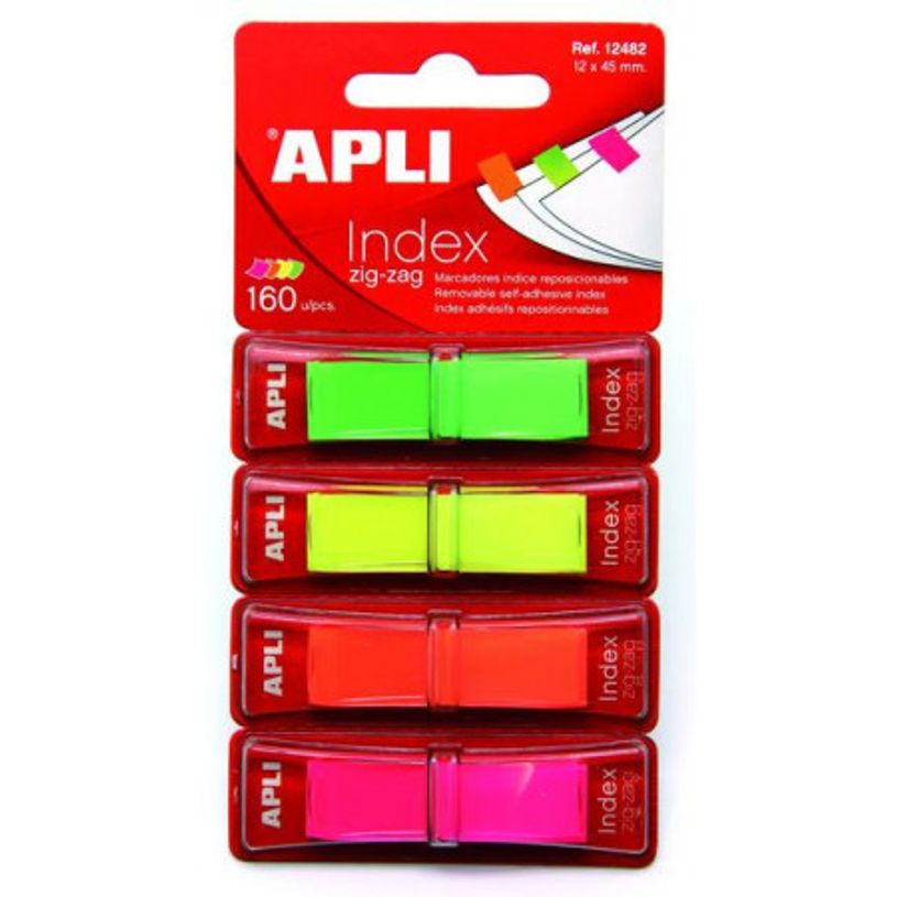 8410782124825-Apli - Marque-pages (Index) - 12 x 45 mm - couleurs fluos-P_79372476_1-0