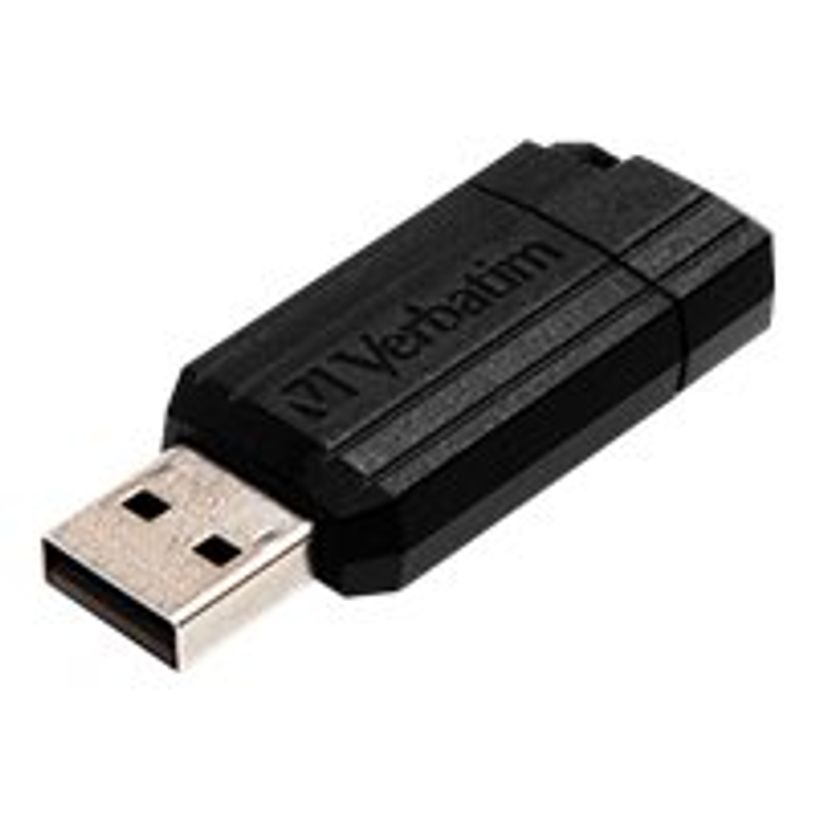 0023942490647-VERBATIM PinStripe noir - clé USB 32 Go - USB 2.0-P_79372817_3-2