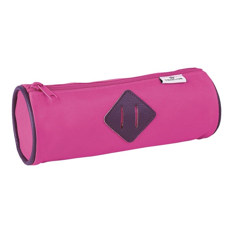 3664447028002-By Oberthur Girl Trousse Ronde Rose 1 compartiment Oberthur -P_79373100_1-0