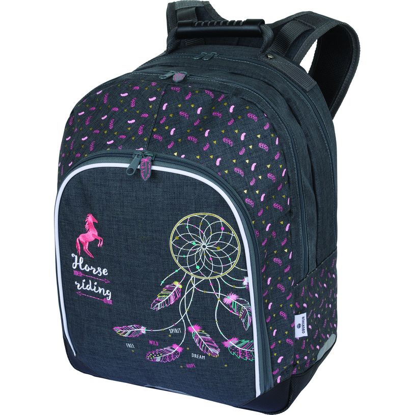 3108720738320-Sac à dos Cheval 42 cm - 2 compartiments - Oberthur-P_79373111_2-1