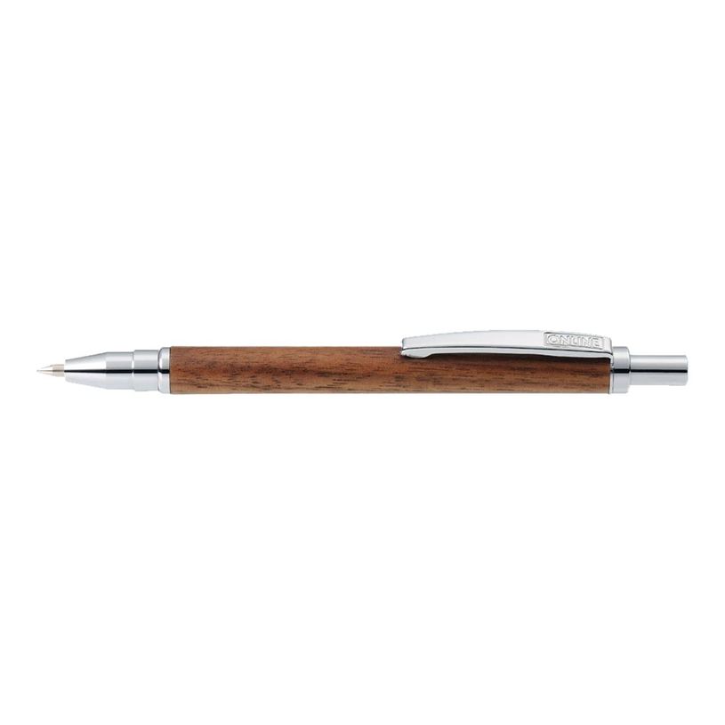 4014421310811-Online - Mini Stylo à bille walnut - encre noire-P_79373145_1-0