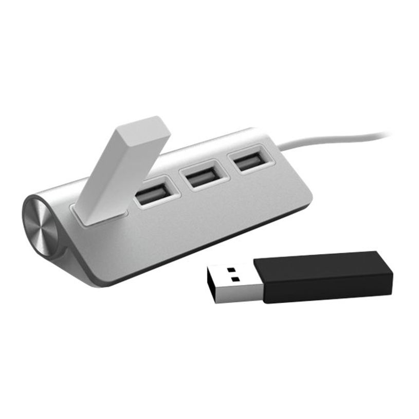 3700527301181-Mobility Lab HUB CYLINDRE - Hub 4 ports pour Mac Silver-P_79374039_1-0