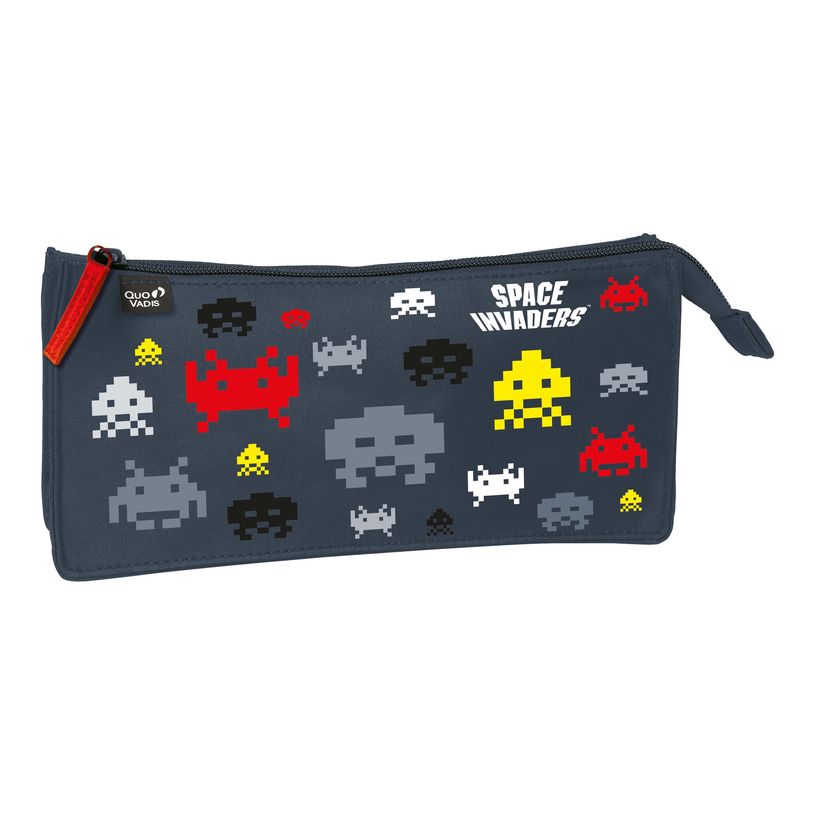 3371010329878-Space Invaders Trousse Rectangulaire 1 compartiment Quo Vadis -P_79374343_1-0