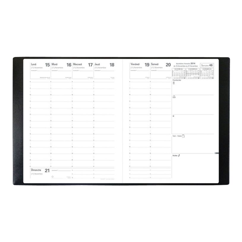 3371010335312-Quo Vadis - Agenda Toscana President avec répertoire - 1 semaine sur 2 pages - 21 x 27 cm -P_79374423_6-2